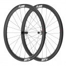 Juego de ruedas de bicicleta de carretera ultraligero 1115g 700C 45x28mm con freno de disco Carbono Tubeless